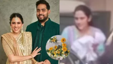 Akash Ambani-Shloka Mehta's Daughter, Veda Gets A Flower Bouquet And Was Called As 'Sunshine Girl'