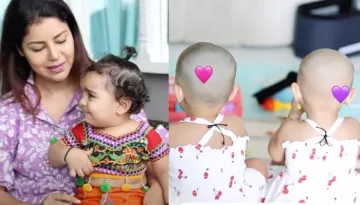 Debina Bonnerjee Performs Daughter Lianna's Mundan At Home, While Got Divisha's Haircut In Varanasi