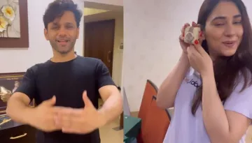 Rahul Vaidya Imitates Pregnant Wife, Disha As He Gifts Rolex Watch, Says, 'Tumhara Waqt Badlne Wala'