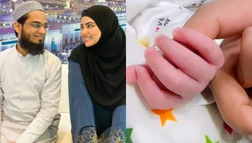 Sana Khan Shares First Glimpse Of Her 11-Day-Old Baby, Reveals She Has Introduced Him To Quran