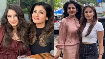 Raveena Tandon Gets Spotted With Her Daughter, Rasha Thadani, Duo Looks Stunning In Casual Outfits
