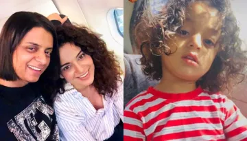 Kangana Ranaut Drops Cutesy Pics Of Her Doppelganger, Prithvi, Pens, 'Little Boy Who Stole My Looks'