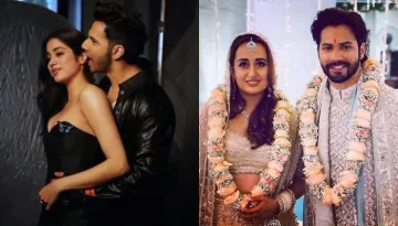 Varun Dhawan Holds 'Bawaal' Co-Star, Janhvi Kapoor's Waist And Bites Her Ear, Gets Brutally Trolled