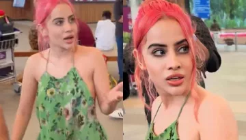 Uorfi Javed Got Angry On A Random Man, Who Commented, 'India Ka Naam Kharab Kar Rahi Ho'