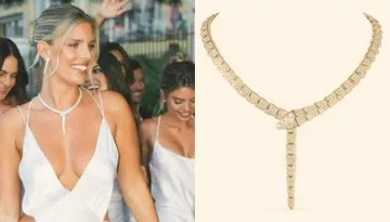 When Natasha Oakley Wore A Timeless Bulgari Diamond Necklace Worth USD 150,000