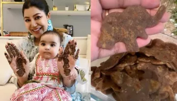 Debina Bonnerjee Hosts Kitty Party For Lianna, Serves Pink Idlis And Elephant-Shaped 'Parathas'