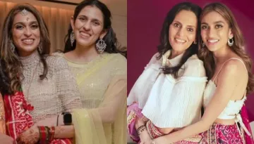 Shloka Mehta's Sister, Diya Adds A Modern Twist To Patola Fabric, Decks Her Mother In New Collection