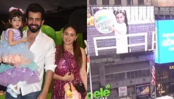 Jay Bhanushali's 4-Year-Old Daughter, Tara Gets Featured On New York's Times Square Billboard