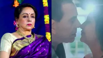 Hema Malini Reacts To Her Husband, Dharmendra's Passionate Kiss With Shabana Azmi In 'RARKPK'