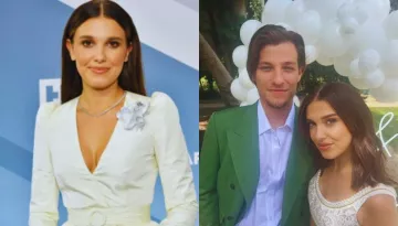 Millie Bobby Brown And Her Fiance, Jake Bongiovi Melt Hearts With Their PDA-Filled Mirror Selfie