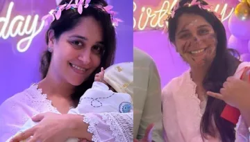 Dipika Kakar Celebrates First Birthday With Baby Ruhaan, Cuts Unique Two Tiered Cake As A Mom Of One