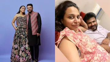 Swara Bhasker Flaunts Baby Bump In A Floral-Printed Dress As She Takes A Selfie With Husband, Fahad