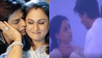 Jaya Bachchan And Shah Rukh Khan Engage In Deep Conversation While Dancing, Netizens Hail Their Jodi