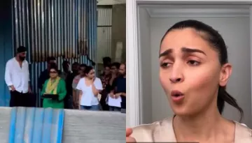 Alia Bhatt-Ranbir Kapoor Inspect Construction Of Their Home, Netizen Says 'PR To Rub Lipstick Thing'