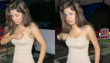 Avneet Kaur Looks Very Uncomfortable In A Sexy Bodycon Dress, Netizen Says 'Umar Se Jyada Badi..'