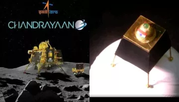Miniature Artist Designed A 1.5 Inch Tall Model Of Chandrayaan-3 With Real Gold As A Tribute