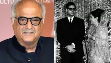 Boney Kapoor's Rare Childhood Pic With Waheeda Rehman, Attending Ritu Nanda's Wedding Reception