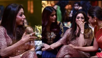 Rare Pictures Of Sridevi Chit-Chatting With Aishwarya Rai And Deepika A Few Days Before Her Demise