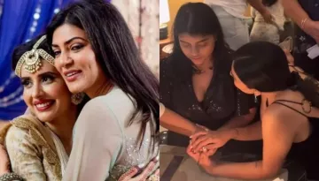 Charu Asopa Attends Ex-'Nanad', Sushmita Sen's Daughter, Alisah's Birthday Party Along With Ziana