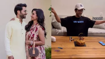 Rajkummar Rao Does A Happy Dance While Cutting His B'Day Cake, Wife, Patralekhaa Shares A Cute Video