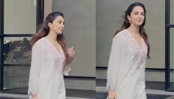 Kiara Advani Oozes Elegance In An Ivory-Hued 'Kurta' Set Worth Rs. 16.9K, Flaunts Her Divine Beauty