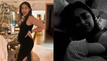 Ileana D'Cruz Shows What Her Mornings With Baby Koa Look Like, The Little One Dons A Striped Outfit