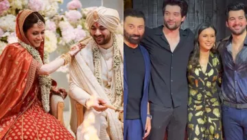 Sunny Deol's 'Bahu', Drisha Acharya Makes A Rare Appearance At The Success Bash Of 'Gadar 2'