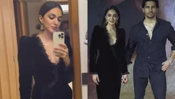 Kiara Advani Exudes Boss Lady Vibes In A Saint Laurent Velvet Wrap Dress Worth Rs. 2.96 Lakhs