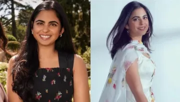 Isha Ambani Looks Pretty In An Ikat Floral-Printed Dress Worth Rs 16K, Styles It With Diamond Hoops