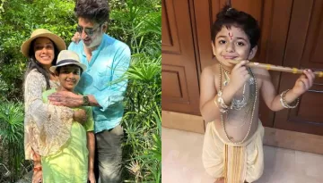 Rupali Ganguly Drops Unseen Pics Of Son On Janmashtami, Little Rudransh Looks Cute In 'Kanha' Avatar