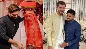 Shaheen Afridi Bowled For The Second Time Over Shahid Afridi's Daughter, Ansha, Check Wedding Pics