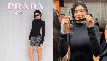 Kylie Jenner's New Selfie With Beau, Timothee Chalamet Kissing Her Is Too Cute To Miss