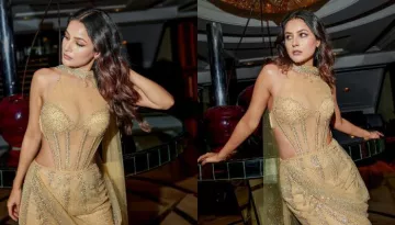 Shehnaaz Gill Oozes Hotness In Tarun Tahiliani's Embellished Corset-Style Dress, Netizens React