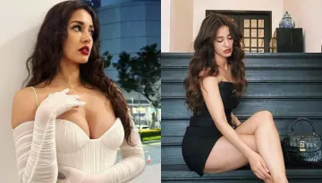 Disha Patani Stuns In A Risque Ruched Midi Dress For F1 Grand Prix, Slips Into A Sultry LBD Later