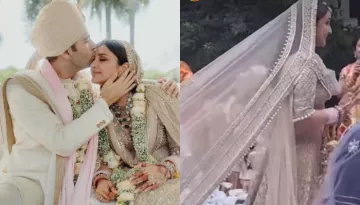 Parineeti Chopra Can't Stop Blushing As She Walks Towards Raghav In Unseen Video From Bridal Entry