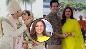 'Nayi Dulhan' Parineeti Chopra Stuns In A Green Suit As She Flaunts Her 'Mangalsutra' At Airport