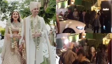 Parineeti Chopra Got A Grand Welcome With 'Band Baaja' At Her 'Sasural' Post Arriving With Raghav