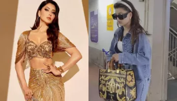 Urvashi Rautela Amps Airport Look In Denim Outfit, Pairs It With A Fendi Tote Worth Rs. 5.27 Lakhs
