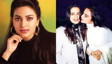 Unseen Glimpse Of Juhi Chawla's Winning Moment At Miss India Pageant, She Was Crowned By Rekha