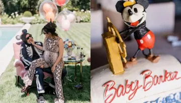 Kourtney Kardashian Gives A Sneak-Peek To Her 'Mickey-Mouse-Themed' Baby Shower