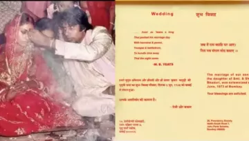 Amitabh Bachchan And Jaya Bachchan's Wedding Card Goes Viral, It Had A 'Chopai' From Ramcharitmanas