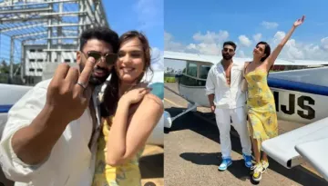 'Splitsvilla 15's Rushali Yadav Proposes Harsh Arora In A Helicopter After Announcing Breakup On IG