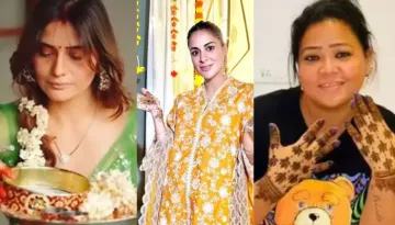 Karwa Chauth: Arti Singh, Shraddha Arya, Bharti Singh, And Others' Unique Mehendi For The Occasion