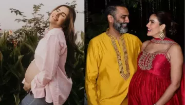 'Pyaar Ka Punchnama' Fame, Sonnalli Seygall Cradles Baby Bump, Radiates Pregnancy Glow In New Pics