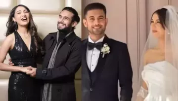 Sanam Puri Gets Married To Zuchobeni Tungoe In A White Wedding, The Bride Stuns In A Sheen Gown