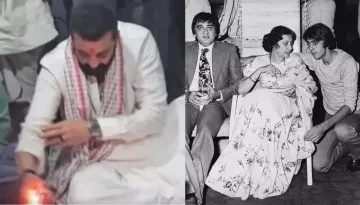 Sanjay Dutt Performs 'Pind Daan' In Gaya's Vishnupad Temple For His Late Parents, Sunil Dutt-Nargis