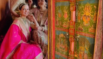 Kangana Ranaut's Home In Manali Has A Vintage Door For Her 'Mandir', It Exudes Royal Vibes