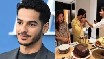 Ishaan Khatter Celebrates Birthday With Shahid And Mira, Enjoys A Sweet Cake Baked By Niece, Misha