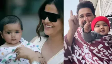 Rubina Dilaik's Daughter Grooves With Dad, Abhinav Shukla On Punjabi Song, He Writes 'Punjabi Genes'