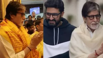 Amitabh Bachchan Quietly Visits Mumbai's Famous Temples, To Pray For Abhishek Bachchan's Next Film